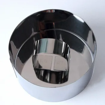 Mousse Cake Mold Stainless Steel Salad Dessert Cupcake Mould Flower Heart Shaped Mousse Ring Baking Tools 4 Mousse Cake Mold Stainless Steel Salad Dessert Cupcake Mould Flower Heart Shaped Mousse Ring Baking Tools