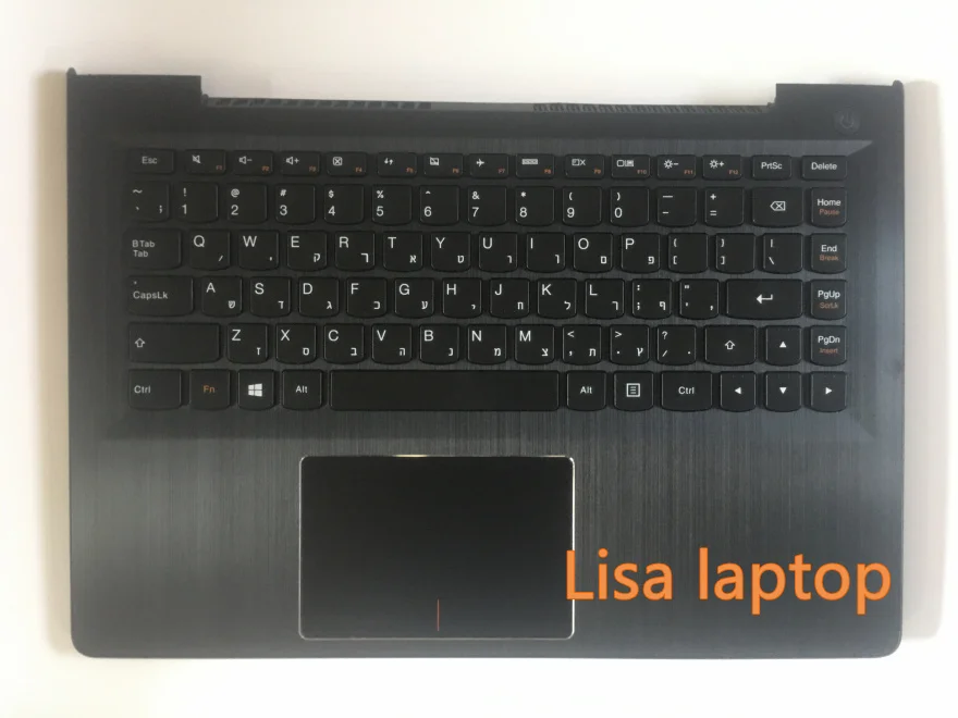 Для lenovo верхний чехол C u31-70 BKL черный иврит двуязычная Клавиатура 5CB0J30926