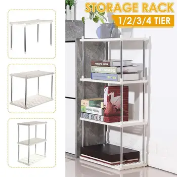 

2/3/4 Layer Gap Holder Kitchen Storage Rack Fridge Side Shelf Removable Bathroom Holder Organizer Space Saving Storage Shelf 1