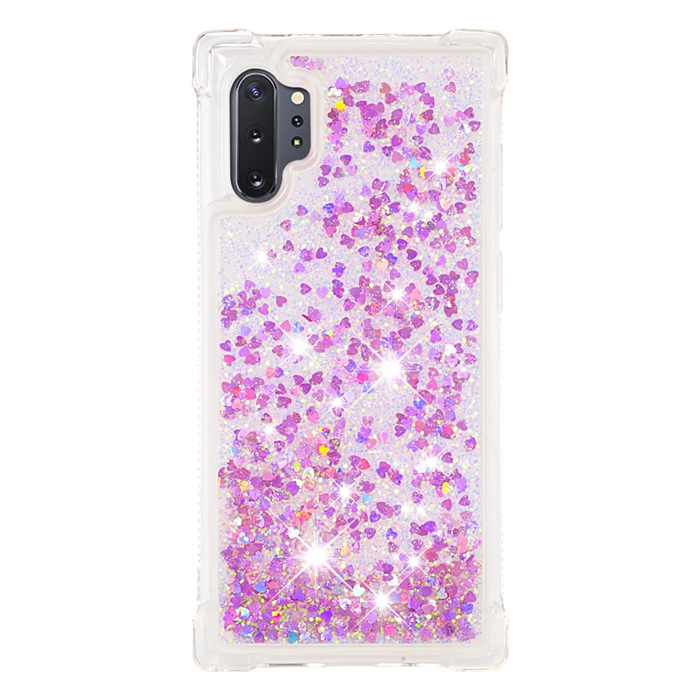 Glitter Diamond TPU Cover For Samsung Galaxy Note 8 Note 9 Note 10 Note 10 5G 2