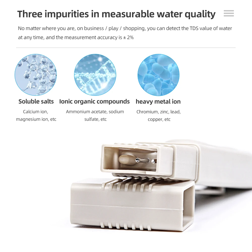 Portable Pen Digital Water Meter Filter Measuring Water Quality Purity Tester TDS Meter water quality tester