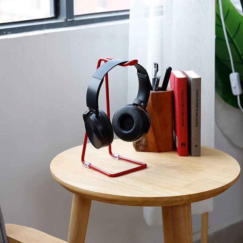Metal Headphone Universal Multifunctional Headphone Earphone Stand Holder Metal Desk Display Hanger Holder For Headset