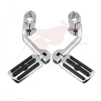 

1" 1-1/4" 1.25" Motorcycle Highway Crash Bar Clamps Engine Guard Foot pegs Footpeg Mounts Kit For Harley XL883 Honda Suzuki ATV