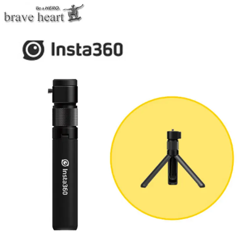 1 x Rotation Handle Insta360 ONE X палка для селфи набор+ многофункциональная 360 Вращающаяся ручка пулевидный Комплект времени аксессуары - Цвет: 1 x Rotation Handle