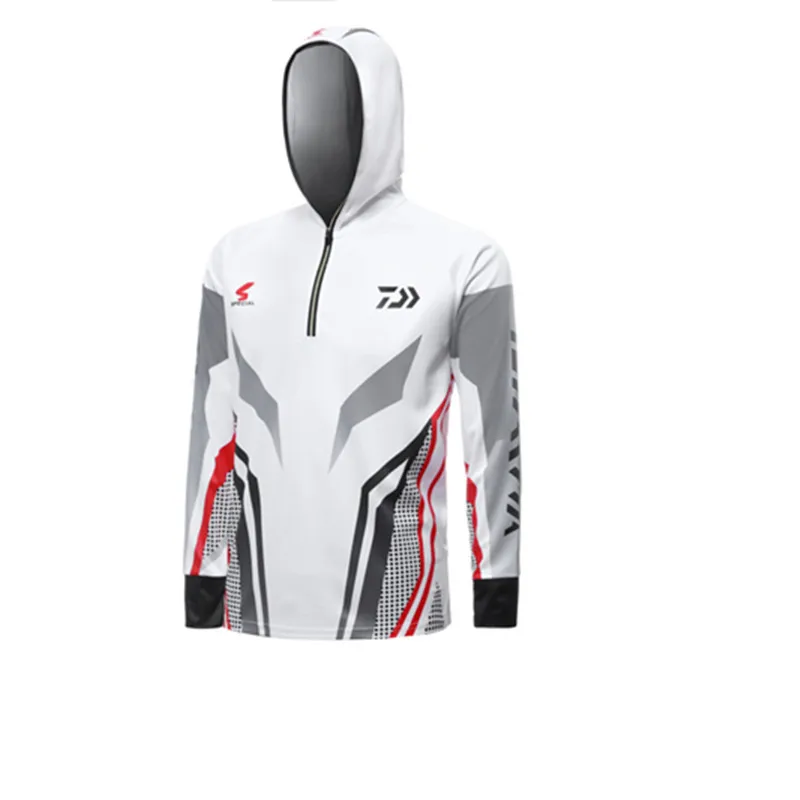 

2020 New Daiwa Summer Fishing Clothing Long Sleeve Deep Sea Sunscreen Breathable Clothes Anti-uv Ultrathin Fishing Shirt