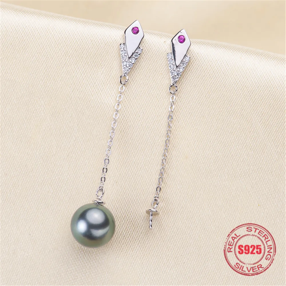 

Hot Sale Pearl Earring Materials - S925 Sterling Silver Earring And Pendant Accessories - DIY Jewelry Finding Making Supplies