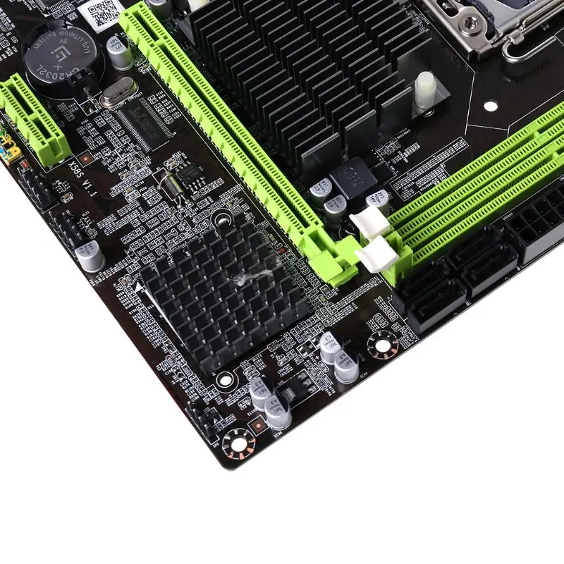 X58 LGA 1366 материнская плата поддерживает серверную память REG ECC и материнскую плату с процессором Xeon