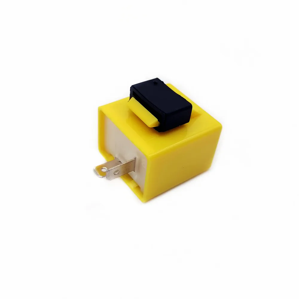 Motorcycle Flasher Relay Motorcycle Turn Signal Motorcycle Turn Signal Lights 2Pin Adjustable Frequency 12V LED