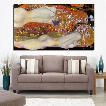 

Nordic Poster Gustav Klimt Canvas Painting Prints Home Decoration Modern Living Room Wall Art Painting Posters Modular Pictures