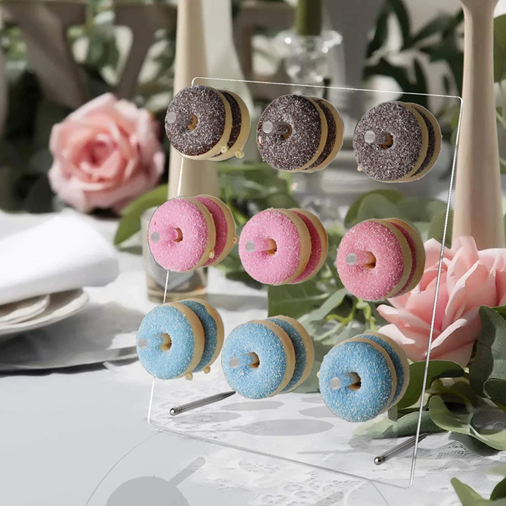  Stand Wedding Birthday Party Doughnut Sweet Cart Treat Stand Decor