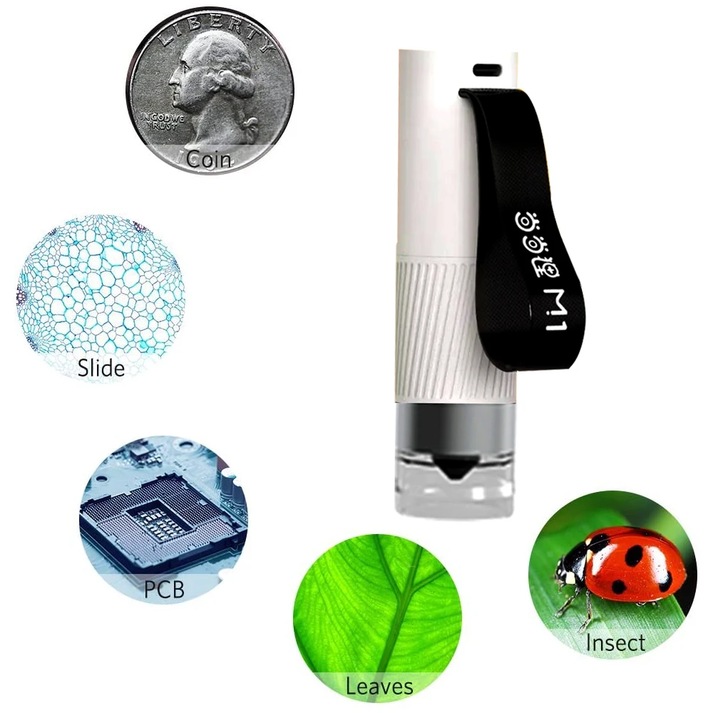 Children Biological 400X WIFI Digital Electronic Portable Microscope Home School Science Educational Toy Gift For Phone PC Ipad