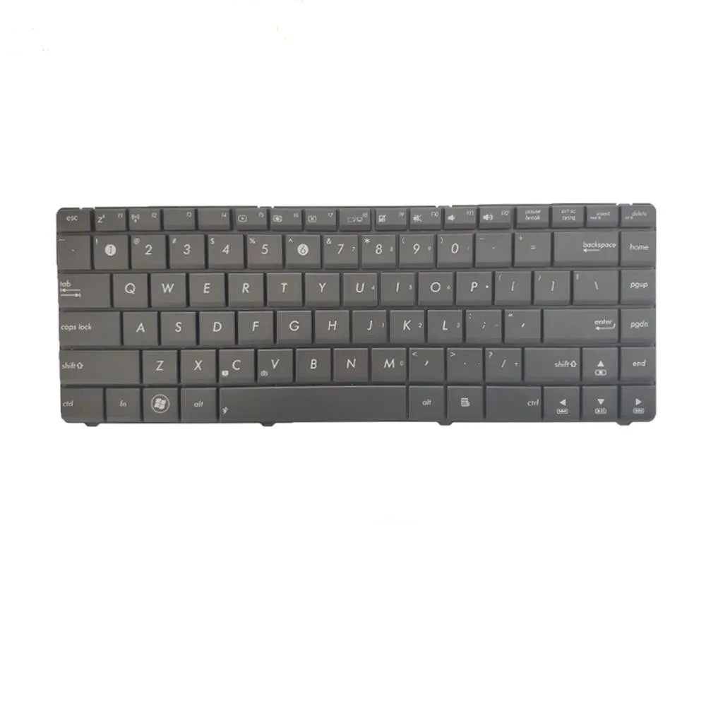 laptop keyboard for ASUS K43BY K42 K42D K42F A42 A42J N82 N82J X42 X43 K43 X43B X43U K43T K43B K43TY US English PK130J06A0 black |