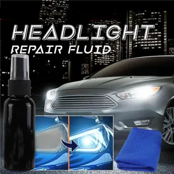 

50ML Car Headlight Maintenance Clean Refurbishment Fluid Car Scratch Remover Fluid Repair Kit Car Maintenance Tool
