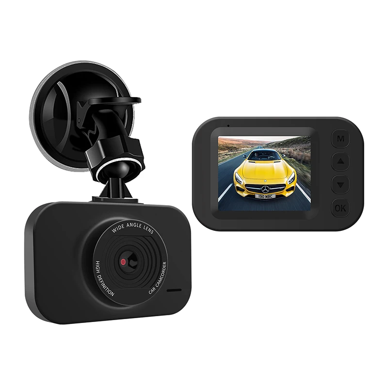 

FHD 1080P 2 inch IPS Screen Auto Cycle Recording 24 Hours Monitor Car DVR Camera 120 Degree Wide Angle Car Dash Camera G Sensor