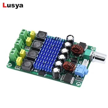 

50W*2 digital power amplifier board TPA3116D2 XL6019E1 2Channel Automatic Boost Amplifiers DC 12-24V