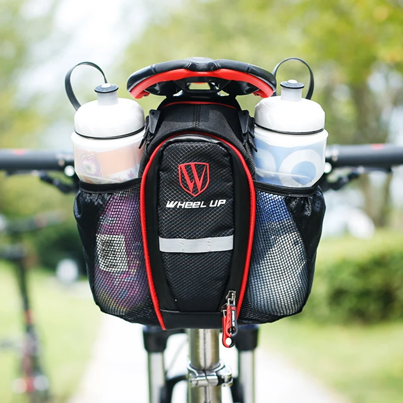 Mountain Bicycle Saddle Bag Road Bike Cycling Rear Pouch Riding Sports