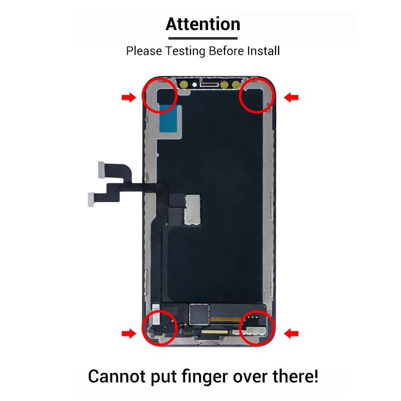 Полный размер экрана для iPhone X ЖК-дисплей+ сенсорный экран Идеальный 3D дигитайзер сборка TFT Tianma touch для iPhone 10 Замена