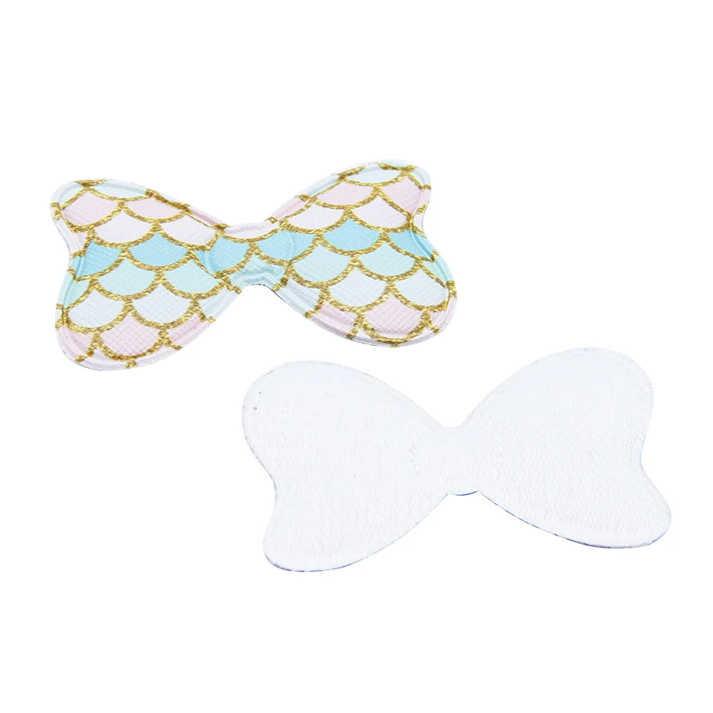 5 шт. чешуя Русалки узоры любовь сердце фонарь форма патч для ободок на голову