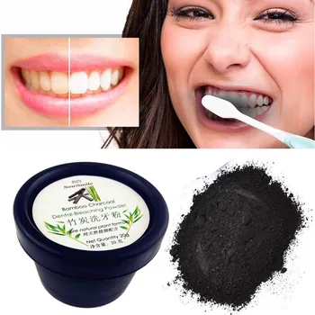 

Natural Organic Activated Charcoal Powder Teeth Total Whites 20g Oral Care Carbon Bamboo Charcoal Whitening Tooth Powder