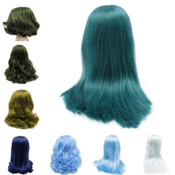 RBL Blyth Doll Scalp Wigs  Green Mint Blue Hair Series Including the Hard Endoconch 1