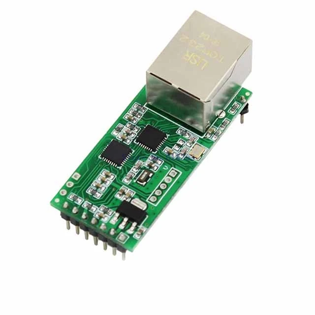 

A19-- Ethernet Network To Serial Port RJ45 To TTL Network Port through apply to 232/485 USR-TCP232-T2 IOT