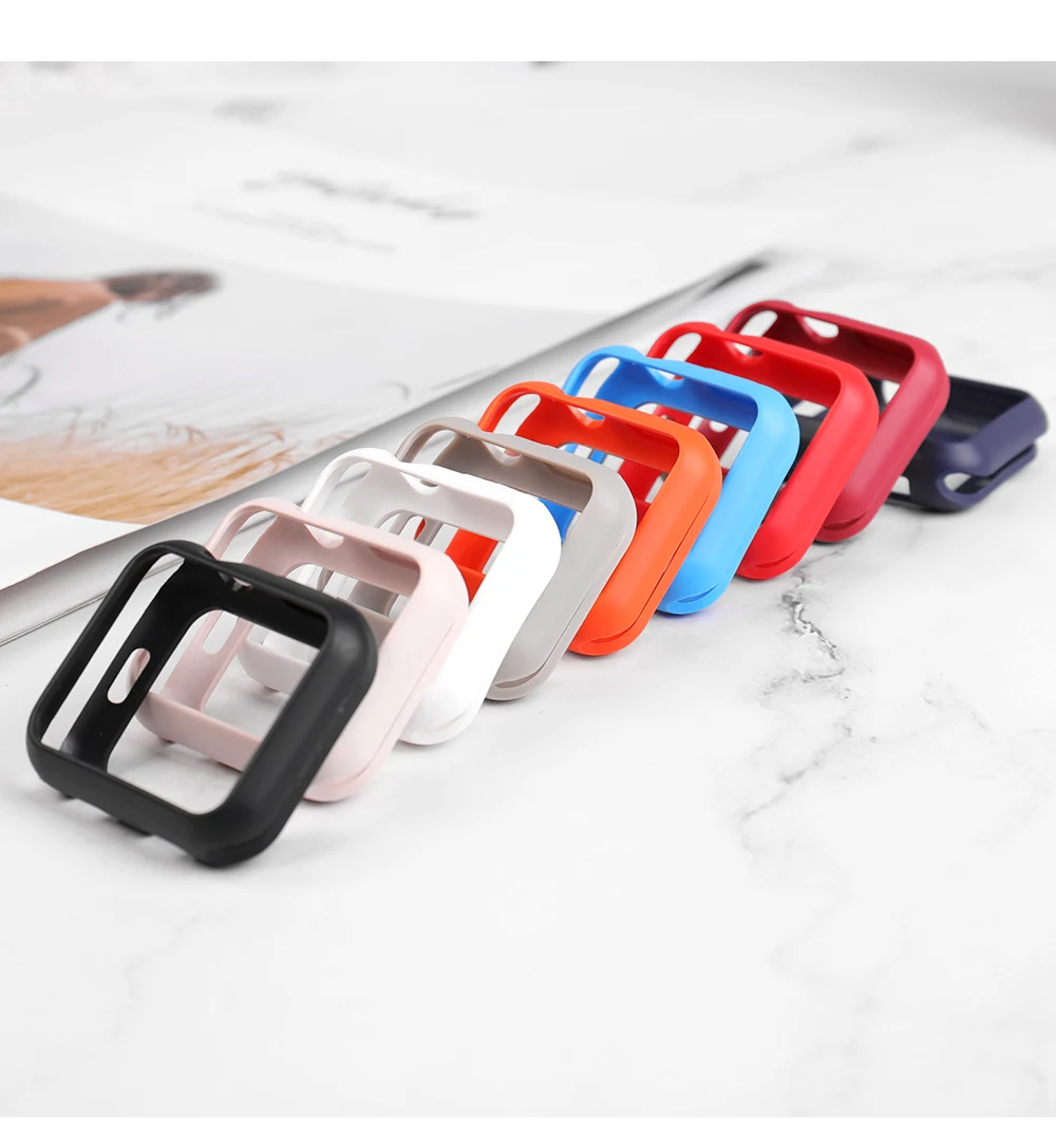 Ремешок+ чехол для iwatch серии 5 4 44 мм 40 мм сменный Браслет ремешок для apple Watch ремешок серия 321 42 мм 38 мм аксессуары для часов