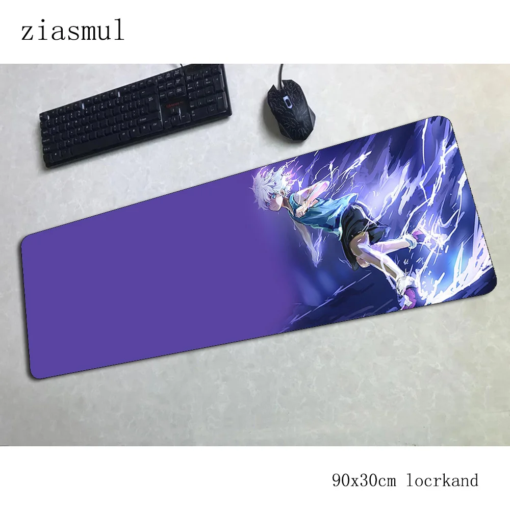 Игровой коврик для мыши hunterxhunter 900x300x3 мм игровой коврик для мыши HD Коврик для мыши с принтом геймера компьютерный стол большой коврик notbook mousemate pc