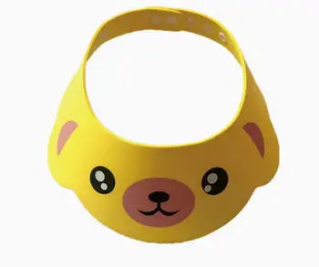 

500pcs Adjustable Newborn Baby Shampoo Bathing Shower Cap Wash Hair Shield Direct Visor Caps For Children Baby Care