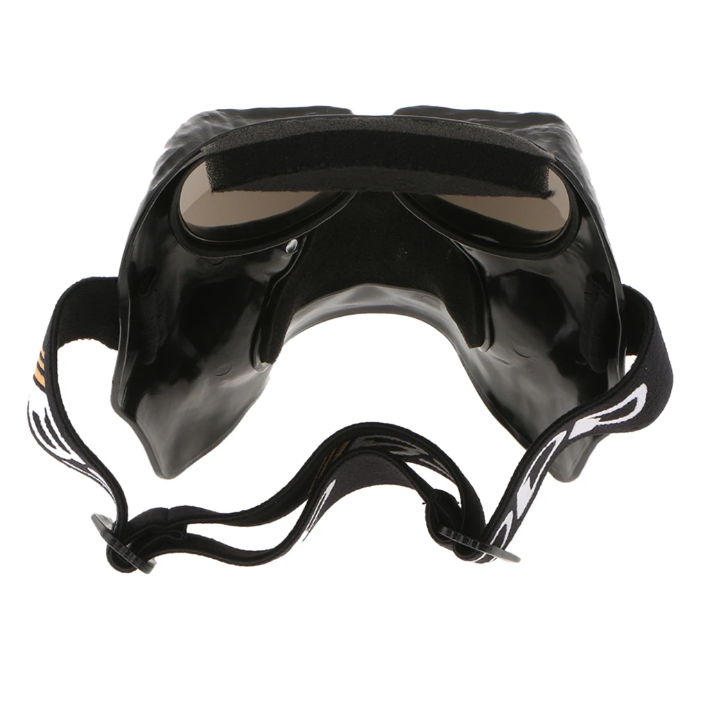 Унисекс-взрослая маска для всех, открытая Половина лица, универсальная для мотоцикла