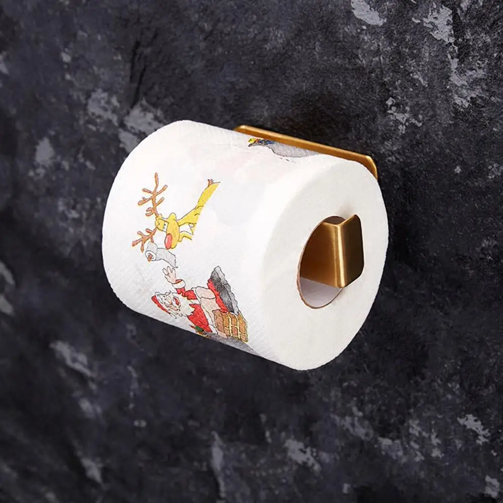 Санта Клаус Ванна туалетная бумага Рождество шаблон серии рулон бумаги печатает туалетная бумага