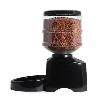 

Automatic Pet Feeder Food Dish Bowl Dispenser LCD Display Time Programmable Automatic Dog Cat Feeder
