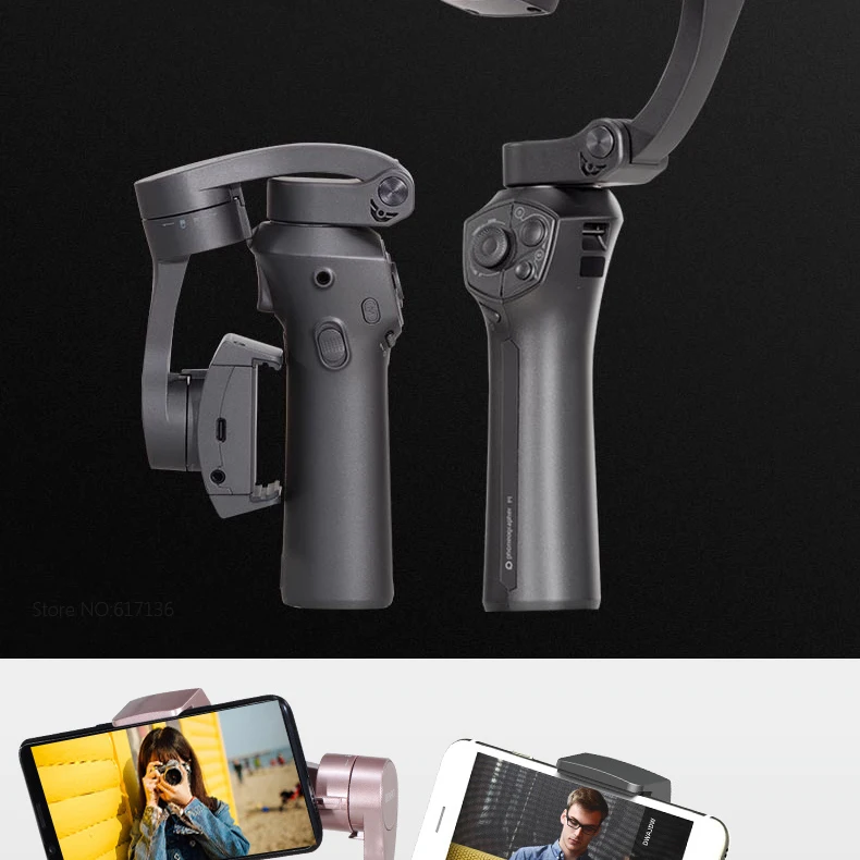 BENRO P1S P1 3 оси смартфон Gimbals Стабилизатор Ручной карданный стабилизатор для Gopro iPhone huawei XiaoMi