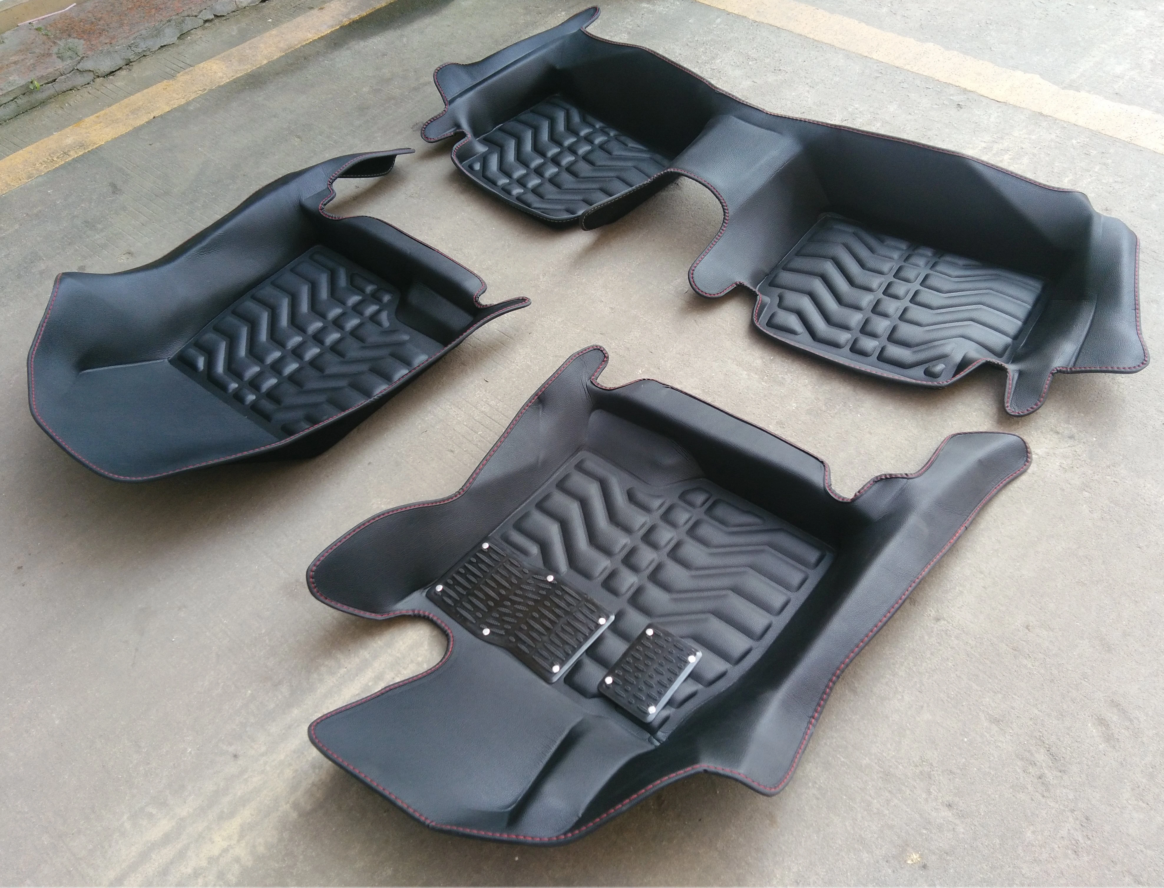 6D Car floor mat for Honda City CRV CR V Accord Crosstour HRV HR V