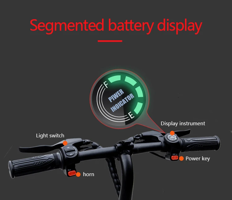 Top LOVELION china Adult Portable folding Mini electric bike Driving Bicycle convenient Small-scale Female ebike Black Battery bikes 4