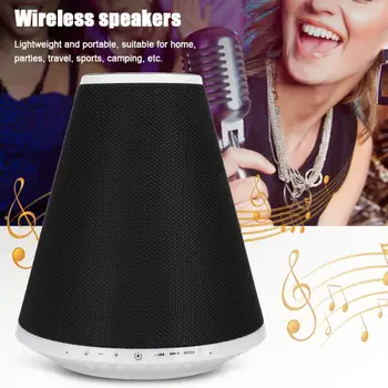 

F200 LED Wireless Speaker Heavy Bass Colorful Light for /for /laptop/desktop/Computer(US 110-240V) speaker