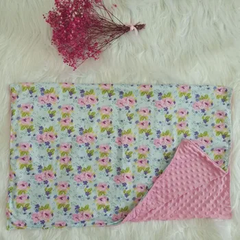 

New baby blanket unicorn floral blanket knitted print princess anime piglet children blanket