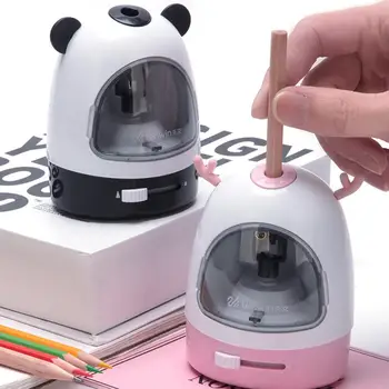 

Electric Pencil Sharpener Primary School Multifunction Automatic Child Cartoon Cute Pencil Sharpener for Home Office School Clas