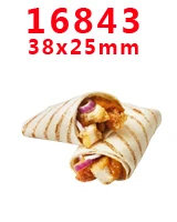 16843 30 шт мультяшный персонаж плоское украшение из смолы PR 16841 - Цвет: 16843