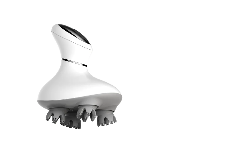 Обновление 3D Водонепроницаемый Электрический массажер для головы беспроводной массаж головы от выпадения волос Вибрация для тела массаж