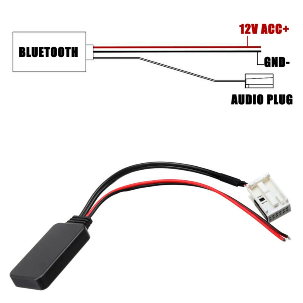 Автомобильный Bluetooth Aux кабель адаптер+ установка замена инструмента для C2 C3 C4 C5 C6