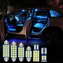 Lampe de lecture LED pour Toyota Camry 50 XV50 2012 2013 2014 2015 2016 2017 7 pièces, ampoules de voiture 12v, accessoires lumineux de miroir de coffre