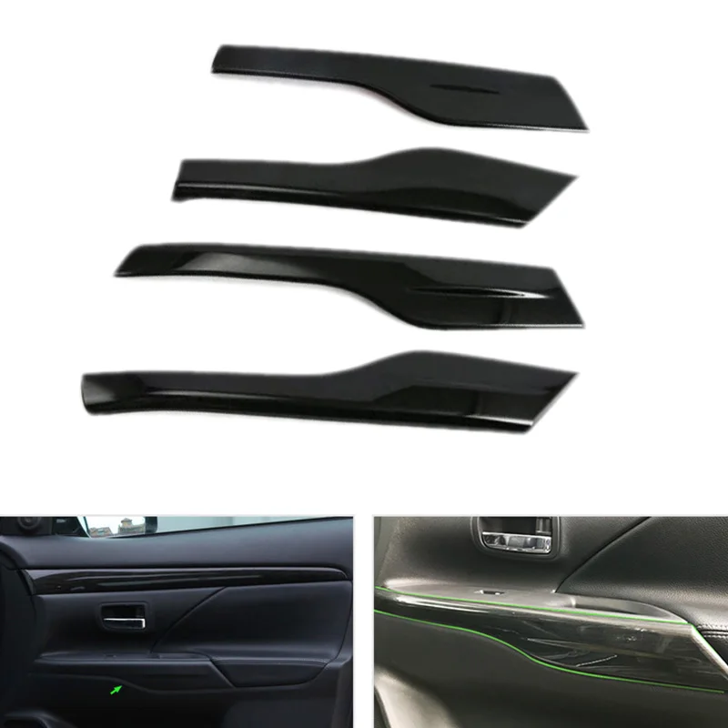 4 шт. декоративные накладки на подлокотники автомобильных дверей из АБС-пластика
