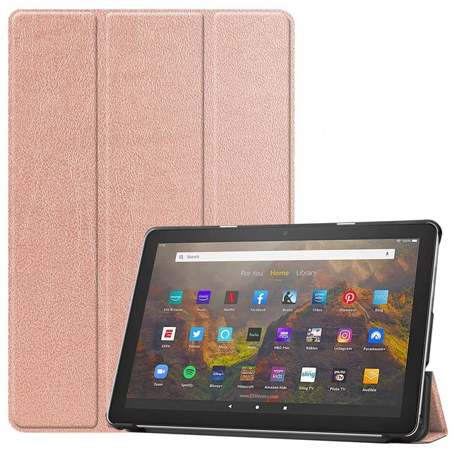 Stand for Fire HD 10 （2021）10 inch Tablet PU Leather Tablet Case for Fire HD 10 (2021) Cover Case