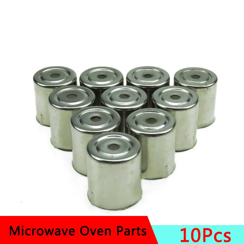 10PCS/LOT Stainless Steel Round Hole Magnetron Caps for Microwave Replacement Parts Ovens Copler Microondas | Бытовая техника