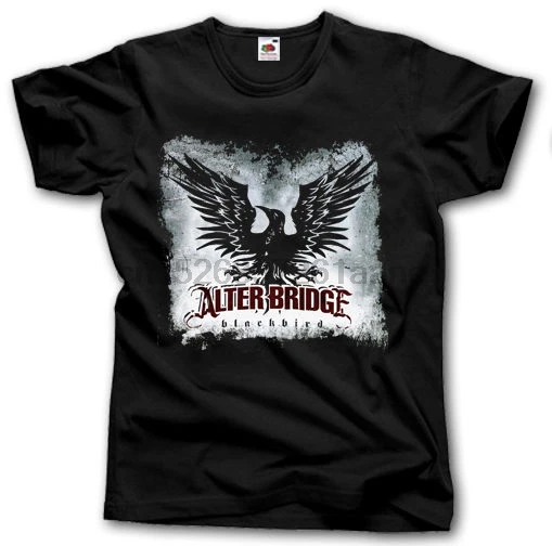 

ALTER BRIDGE BLACKBIRD S-XXL T SHIRT ALTERNATIVE ROCK BAND MUSIC for Man Hipster O-Neck Causal Cool Tops T-Shirt Fashion