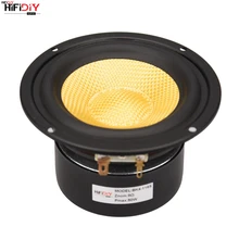 HIFIDIY в прямом эфире, Hi-Fi, 4 дюйма 4," мидбаса НЧ-динамик 4/8 OHM 50W Стекло волокна Вибрационный бассейна громкоговоритель BK4-116S