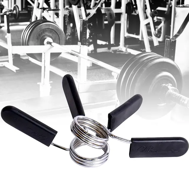GRT Fitness 2pcs-24-25-28mm-Spinlock-Collars-Barbell-Collar-Lock-Dumbell-Clips-Clamp-Weight-lifting-Bar-Gym 2pcs 24/25/28mm Spinlock Collars Barbell Collar Lock Dumbell Clips Clamp Weight lifting Bar Gym Dumbbell Fitness Body Building 