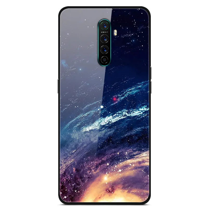 59 Для OPPO Realme X2 Pro Чехол 6,5 ''стекло твердая задняя крышка для OPPO Realme X2Pro чехол RealmeX2 X 2 чехлы для телефонов силикон бампер Funda - Color: 59