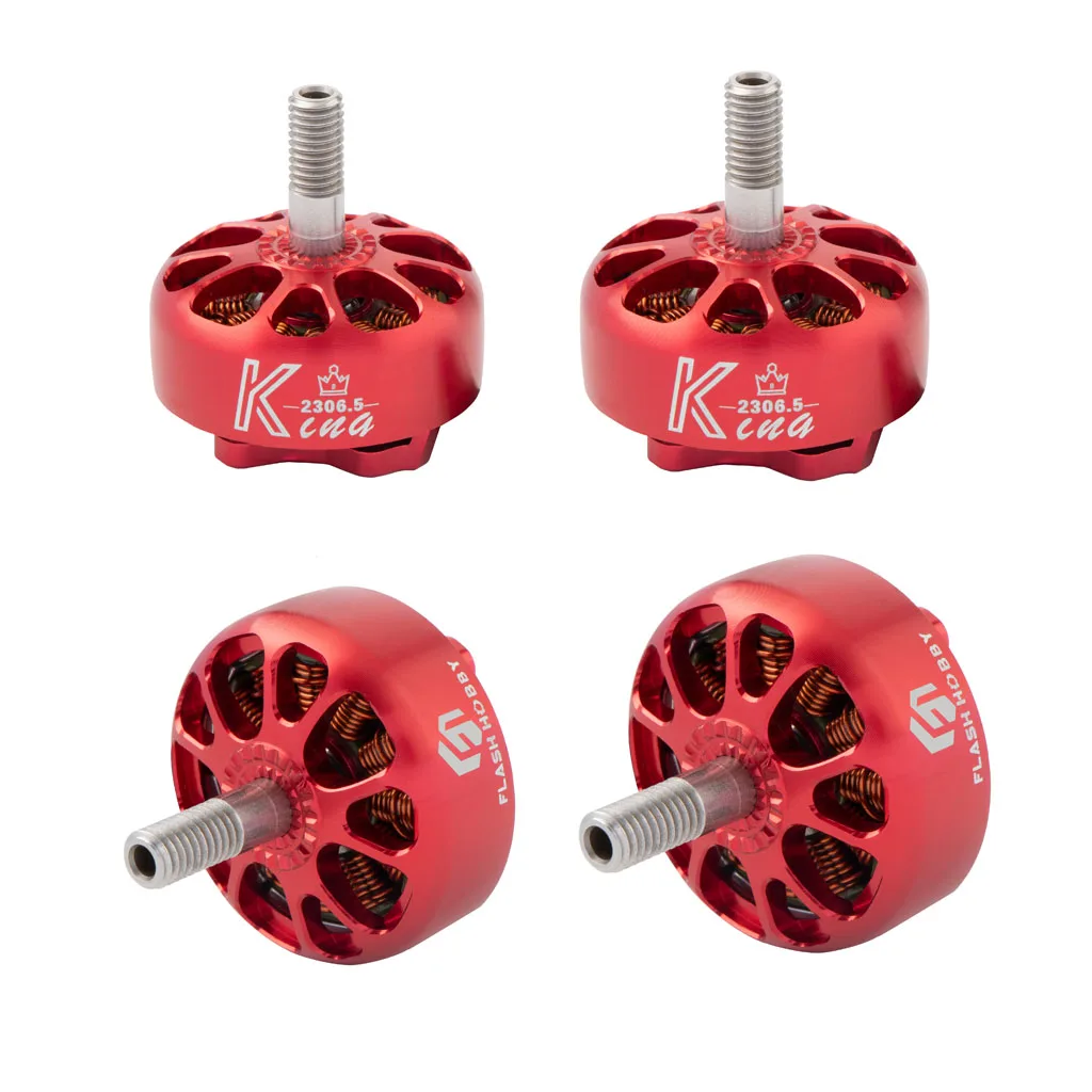 4pcs flashhobby King Series K2306.5 2306 1900KV /2300KV/ 2550KV For FPV Racing Edition motor drone Parts | Игрушки и хобби