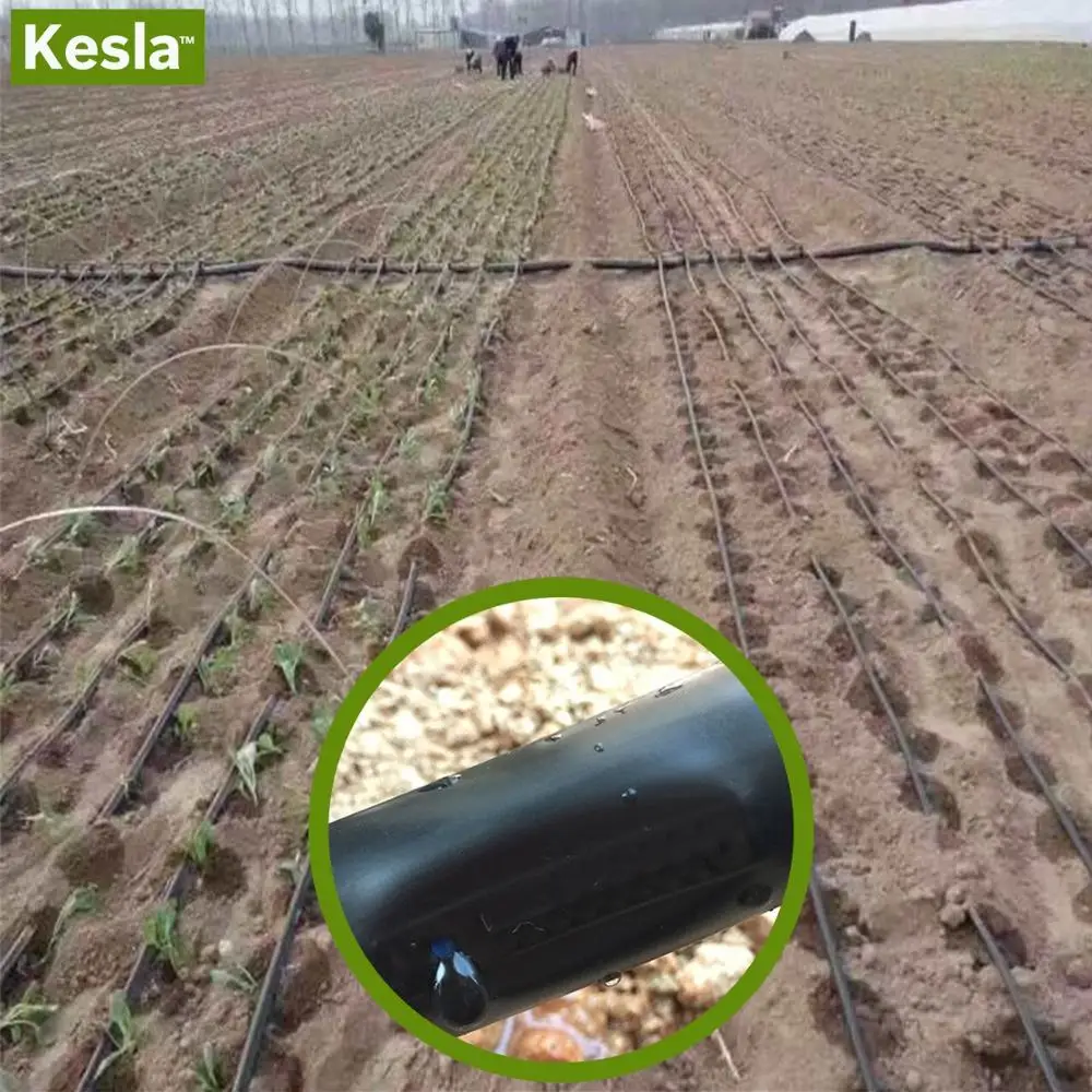 КАПЕЛЬНАЯ ирригационная лента KESLA 20 150 м 16 мм толщина 0 2 5/8 дюйма 8 мил см расстояние